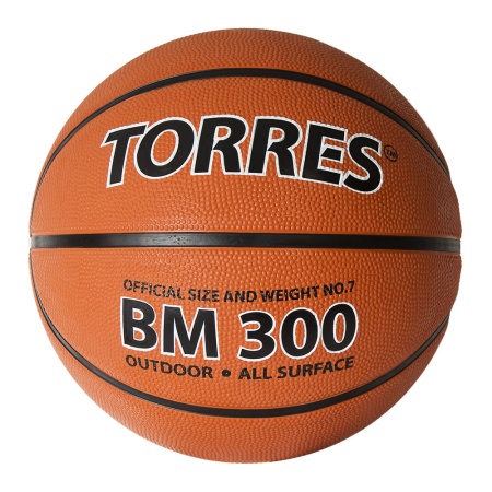 Купить Мяч баскетбольный  "TORRES BM300" р.5 в Шимановске 