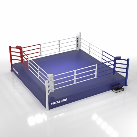 Купить Ринг боксерский Totalbox на помосте 0,5 м, 6х6м, 5х5м в Шимановске 