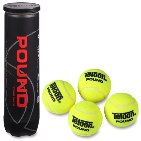 Купить Мяч для большого тенниса Teloon 828Т Р4  (4 шт) в Шимановске 