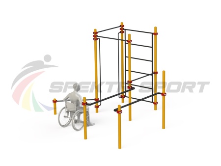 Купить Спортивный комплекс для инвалидов-колясочников WRK-D18_76mm в Шимановске 