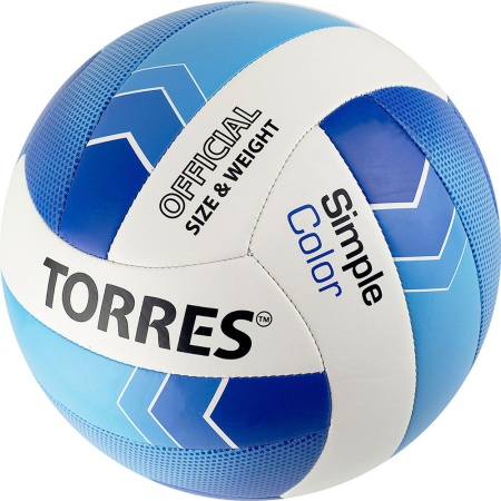 Купить Мяч волейбольный Torres Simple Color любительский р.5 в Шимановске 